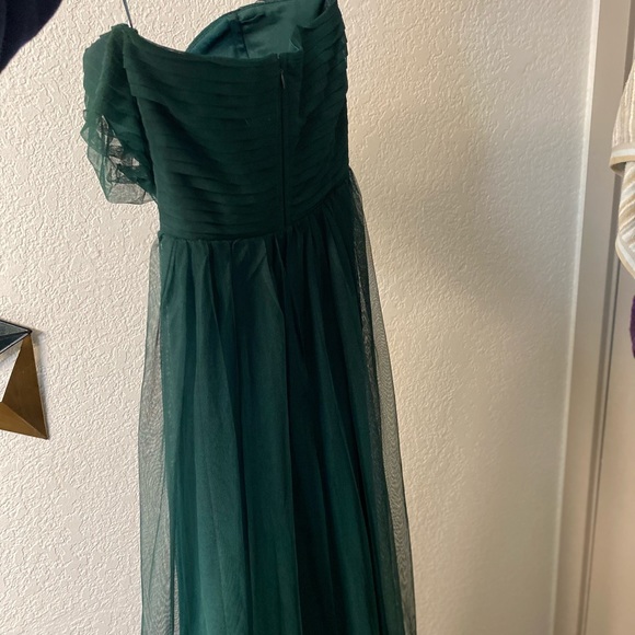 CHRISTINA CONVERTIBLE DRESS - EMERALD - Picture 9 of 9